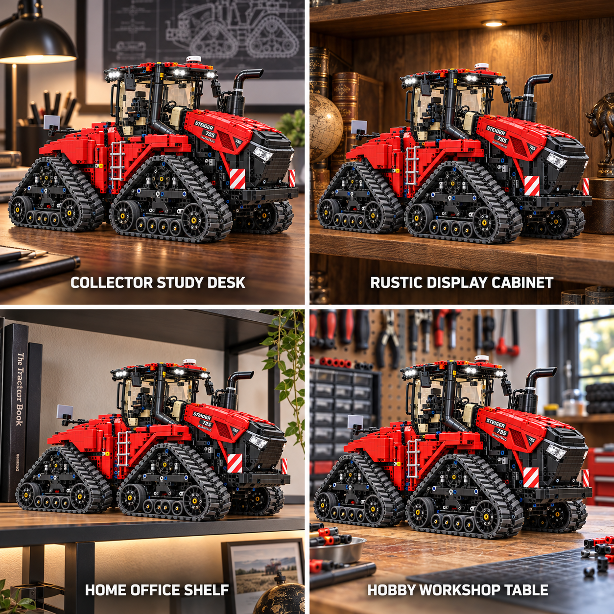 Steiger 785 tractor collector display