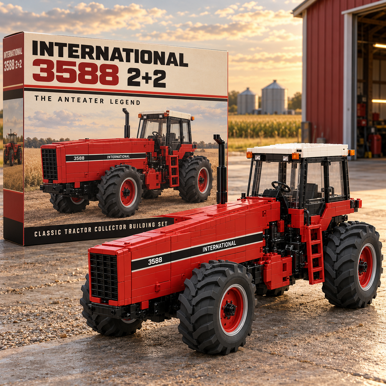 International 3588 2+2 Anteater collector building set