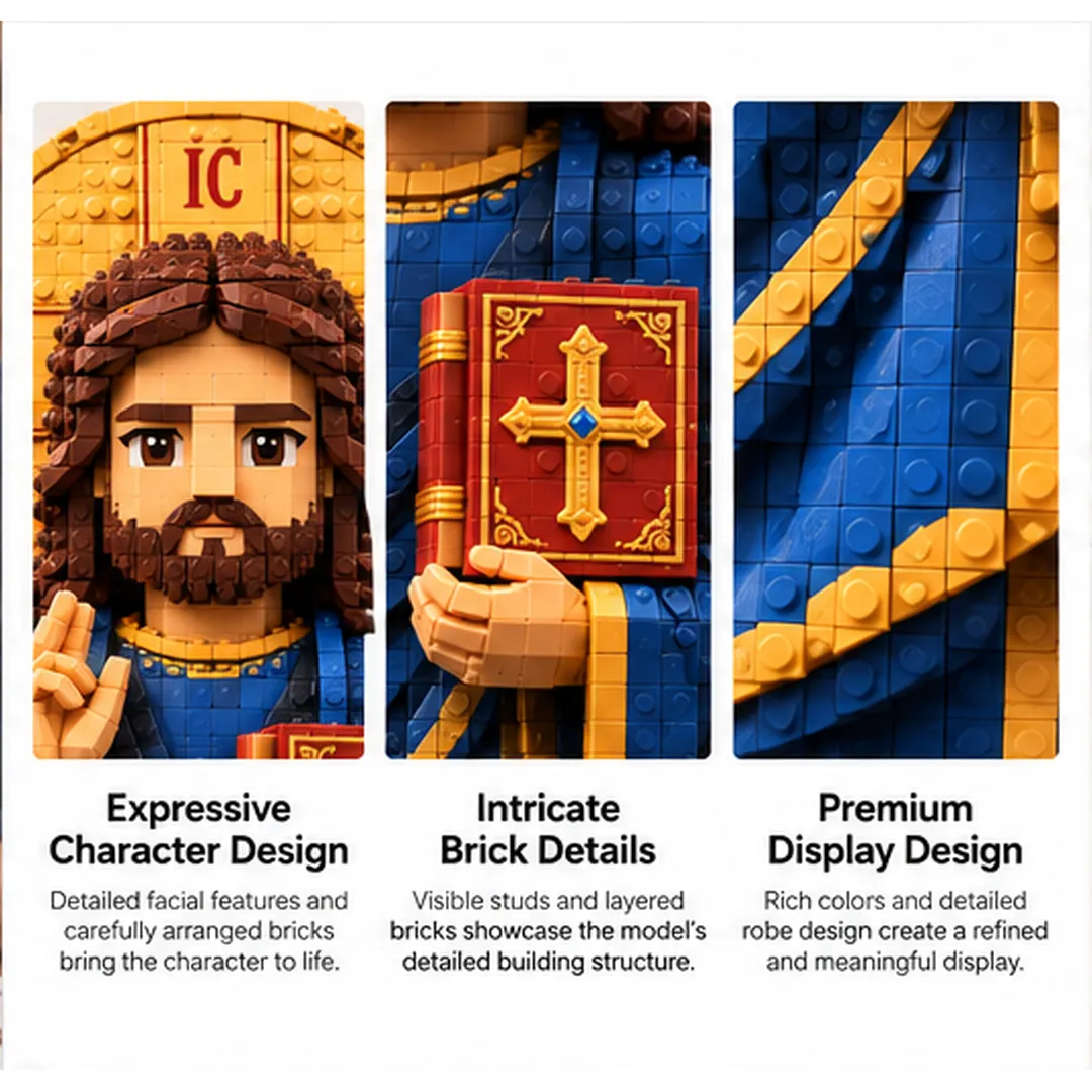 Christ Pantocrator Building Set Home Display
