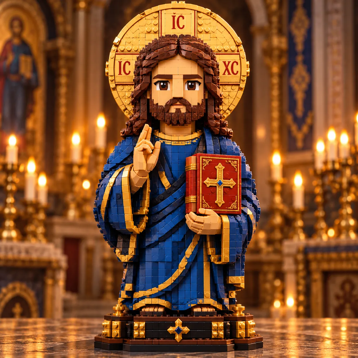 Christ Pantocrator Orthodox Christian Display