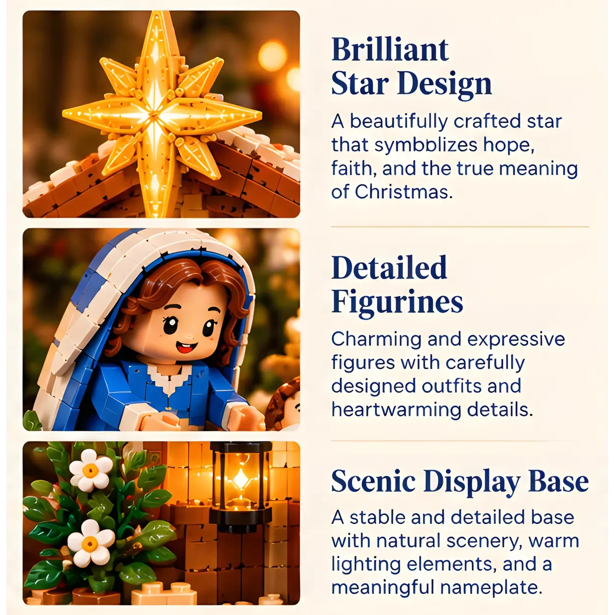 O Holy Night: The First Christmas Nativity Building Set – A Christmas Gift Families Can Build Together