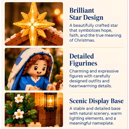 O Holy Night: The First Christmas Nativity Building Set – A Christmas Gift Families Can Build Together