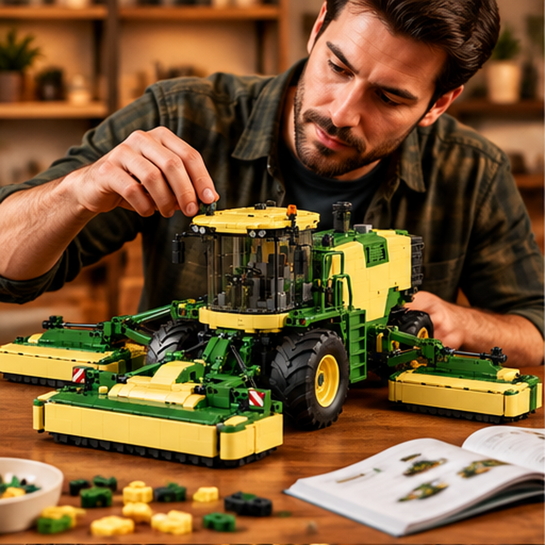 KRONE BiG M 450 CV displayed in living room office collector shelf and farm setting