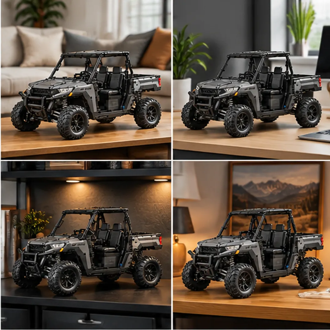 XP 1000 utility UTV collector display
