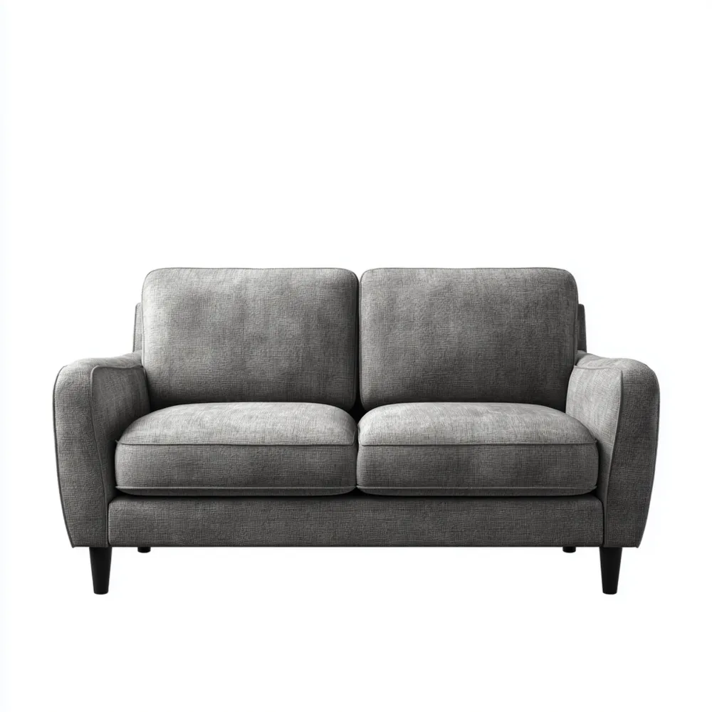 2-Sitzer-Sofa Stoff 150x80x85 cm – Grau – Modernes Design