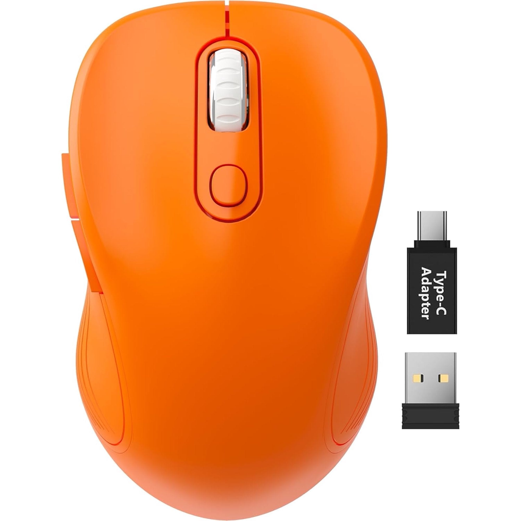 Souris informatique sans fil ergonomique silencieuse, 3 niveaux de DPI