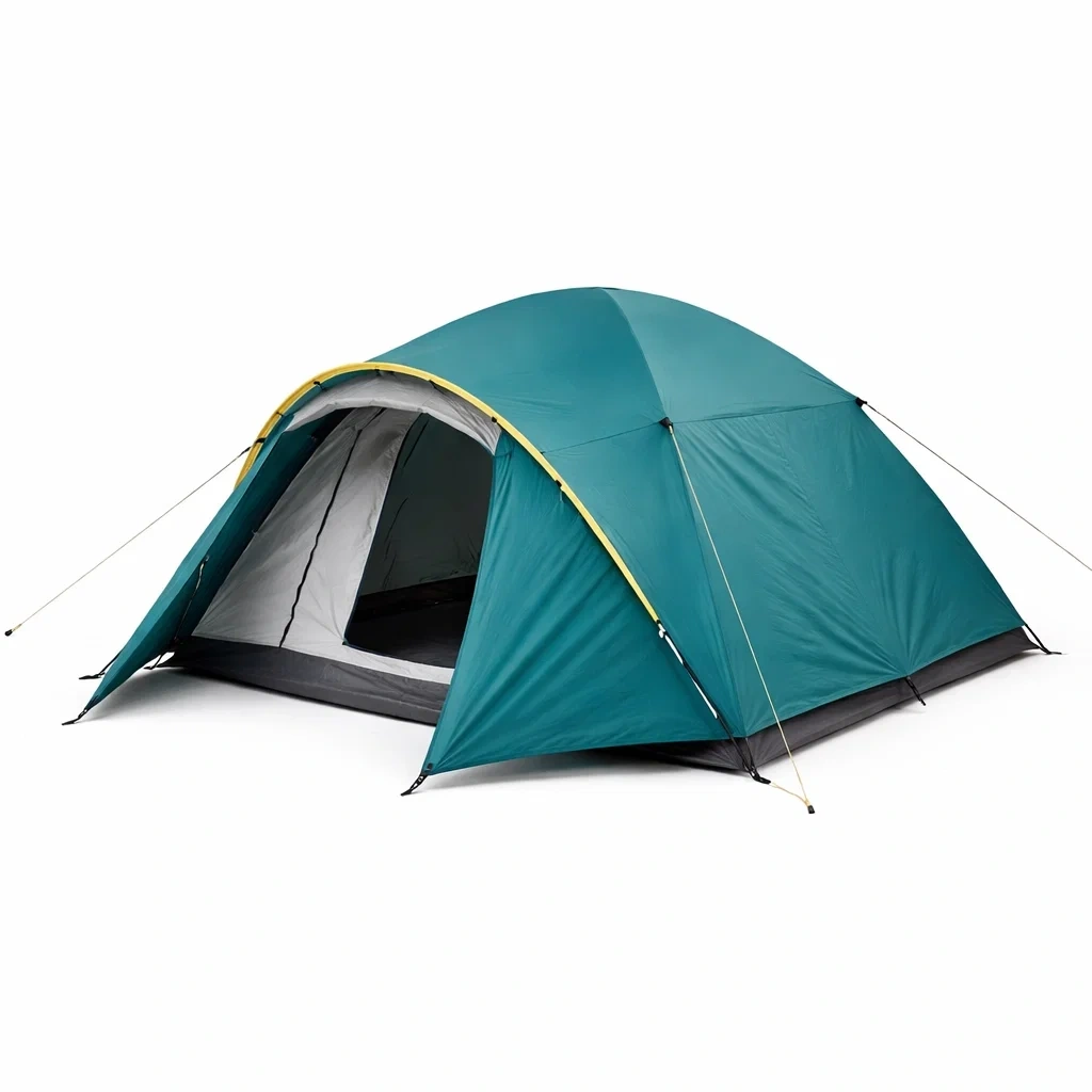 Tenda da Campeggio Leggera 2 Persone Verde Petrolio-HearthBoon