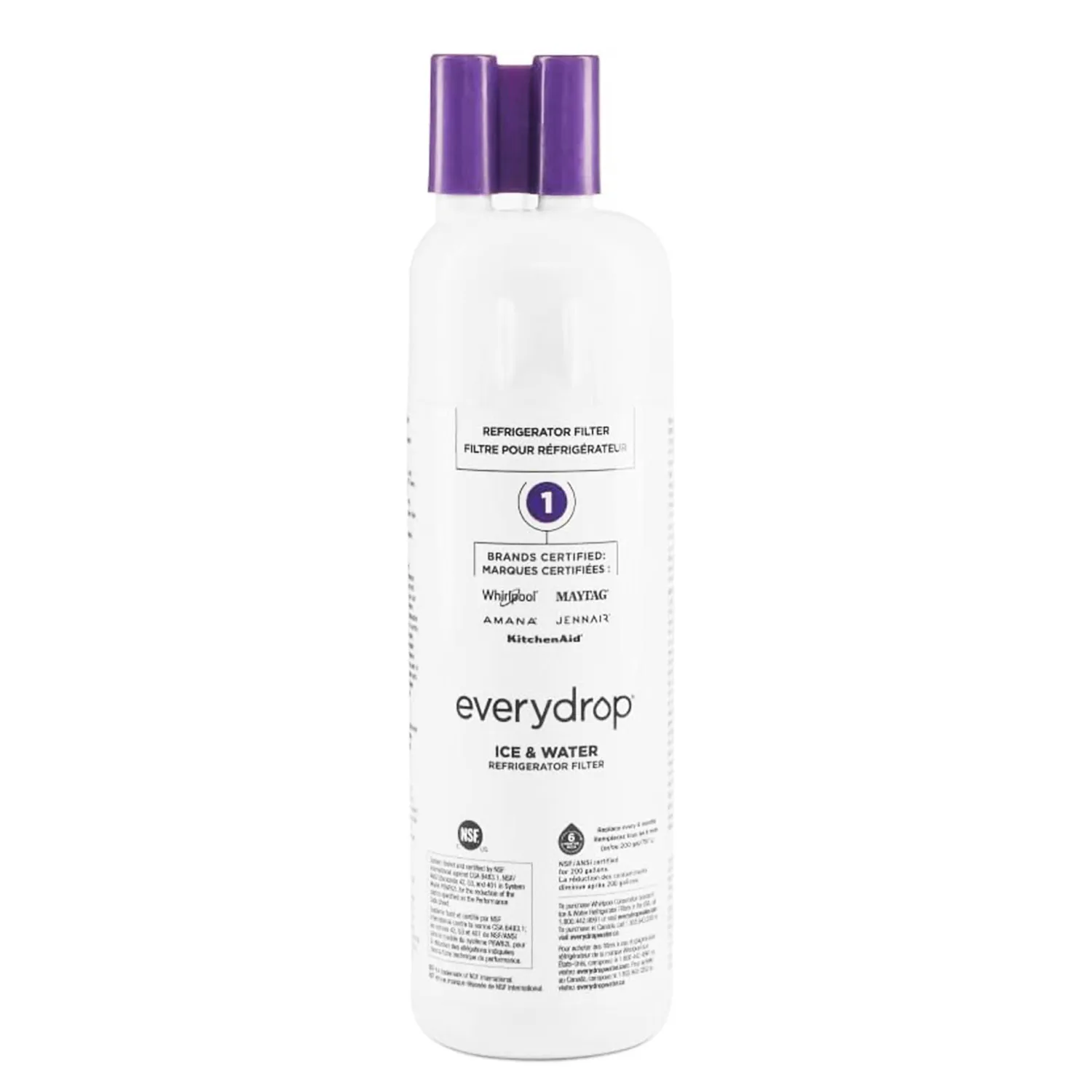Everydrop refrigerator water filter 1 - EDR1RXD1 water filter