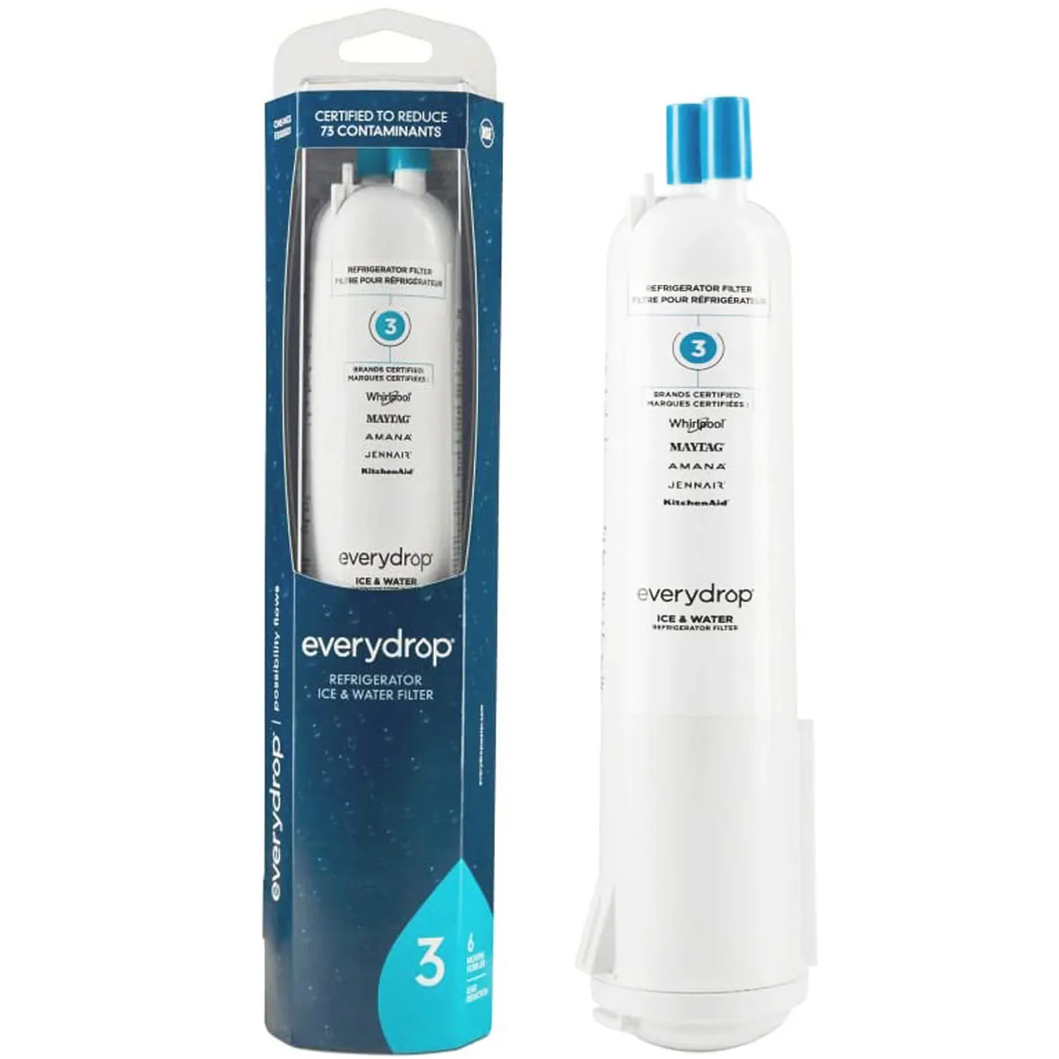 Everydrop refrigerator water filter 3 - EDR3RXD1 water filter