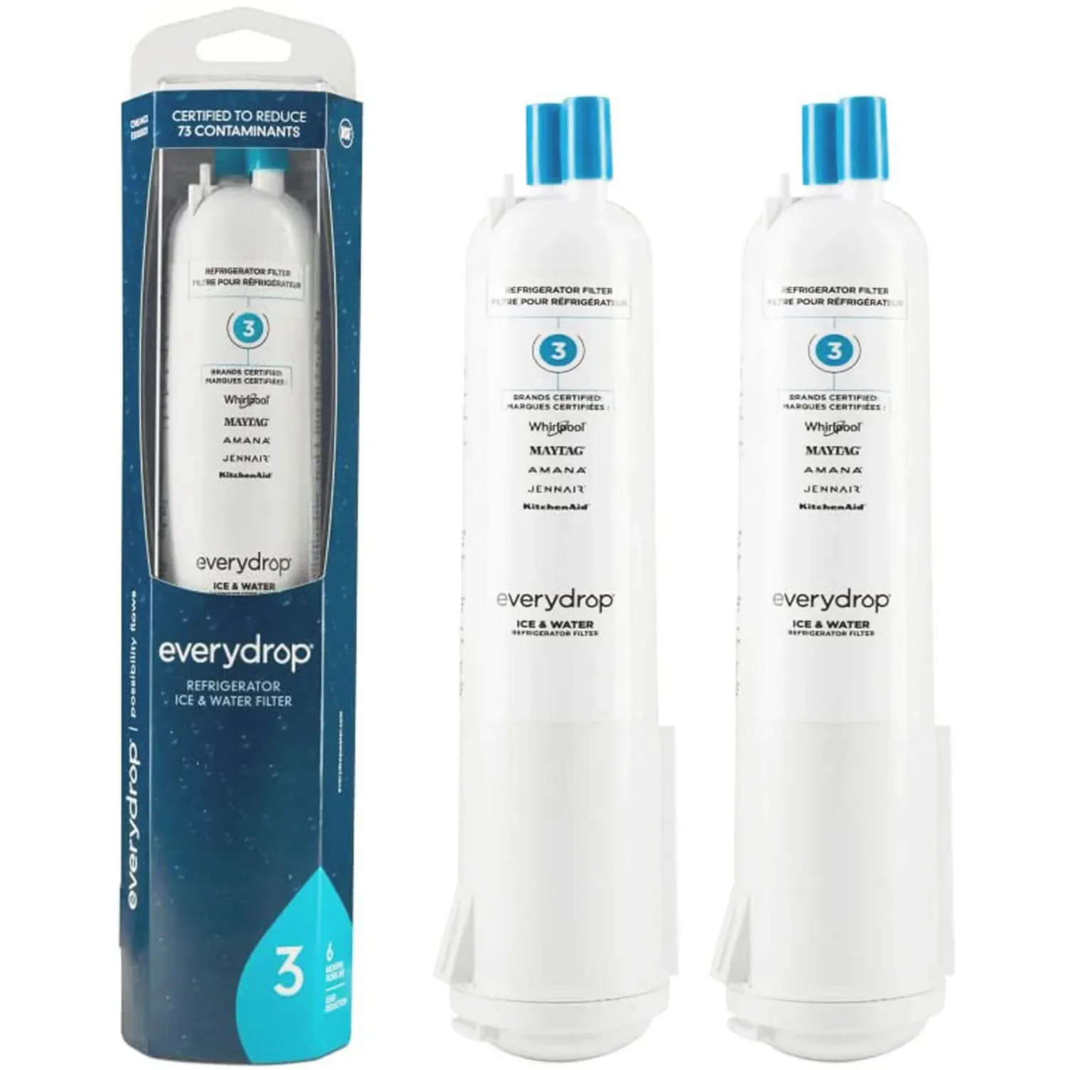 Everydrop refrigerator water filter 3 - EDR3RXD1 water filter