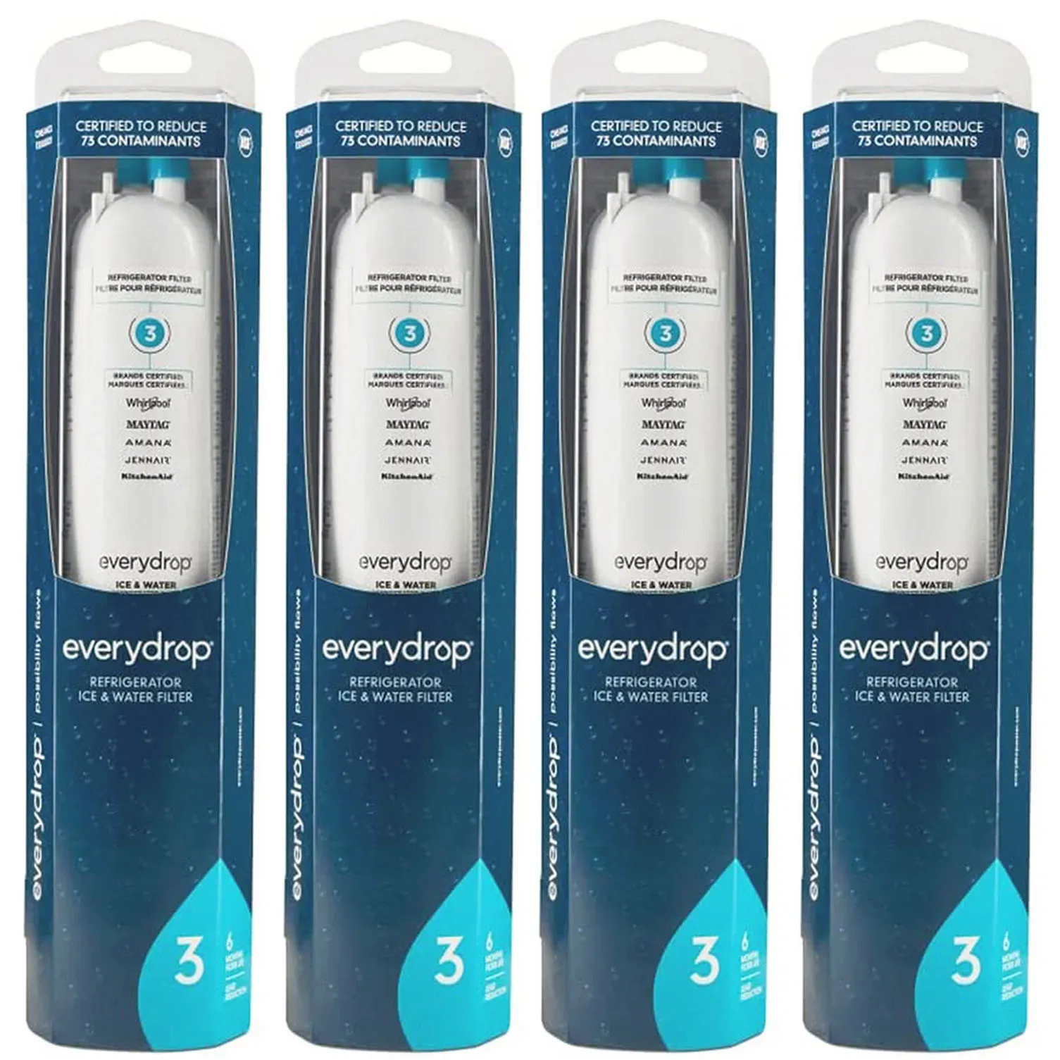 Everydrop refrigerator water filter 3 - EDR3RXD1 water filter