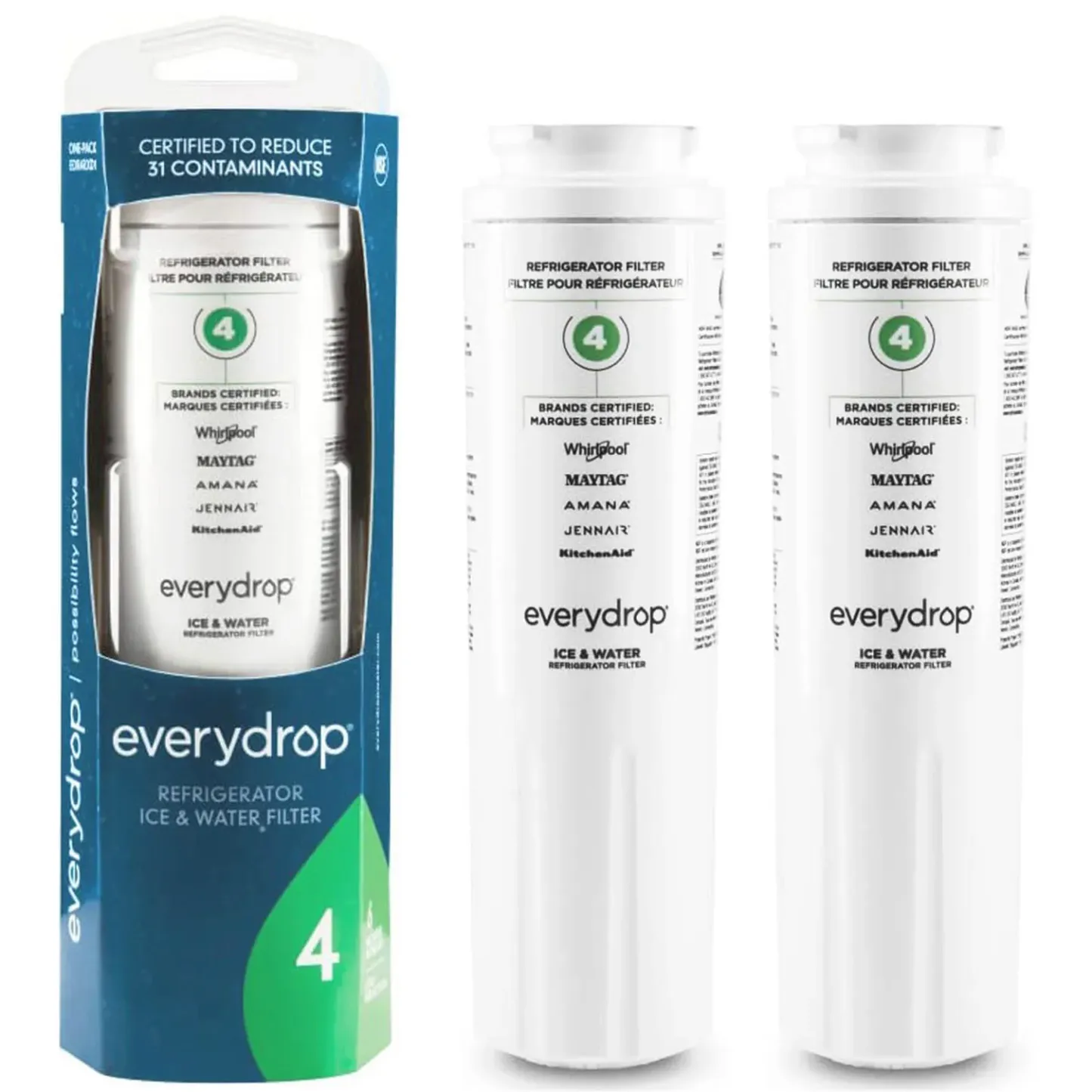 Everydrop refrigerator water filter 4 - EDR4RXD1 water filter
