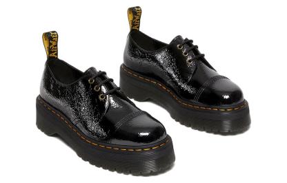 Dr. mtthhartens 1461 Distressed Patent 'Black' 27716001