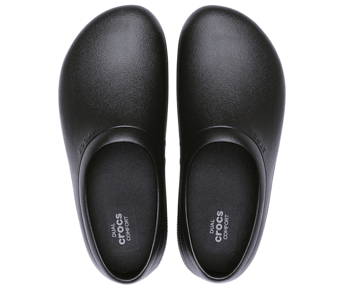 Unisex-Adult Crthtocs On The Clock Slip Resistant Work Slip-On