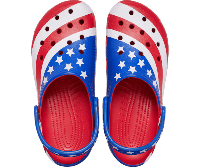 Unisex-Adult Bistro Classic American Flag Clog
