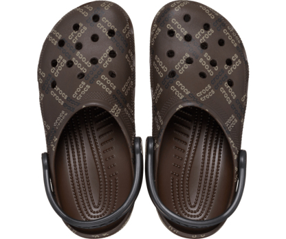 Unisex-Adult Classic Logo Pattern Clog