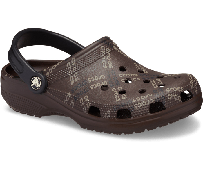 Unisex-Adult Classic Logo Pattern Clog