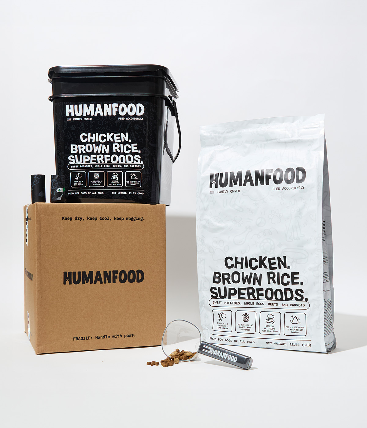 Chicken. Brown Rice. Superfoods (11 lbs)