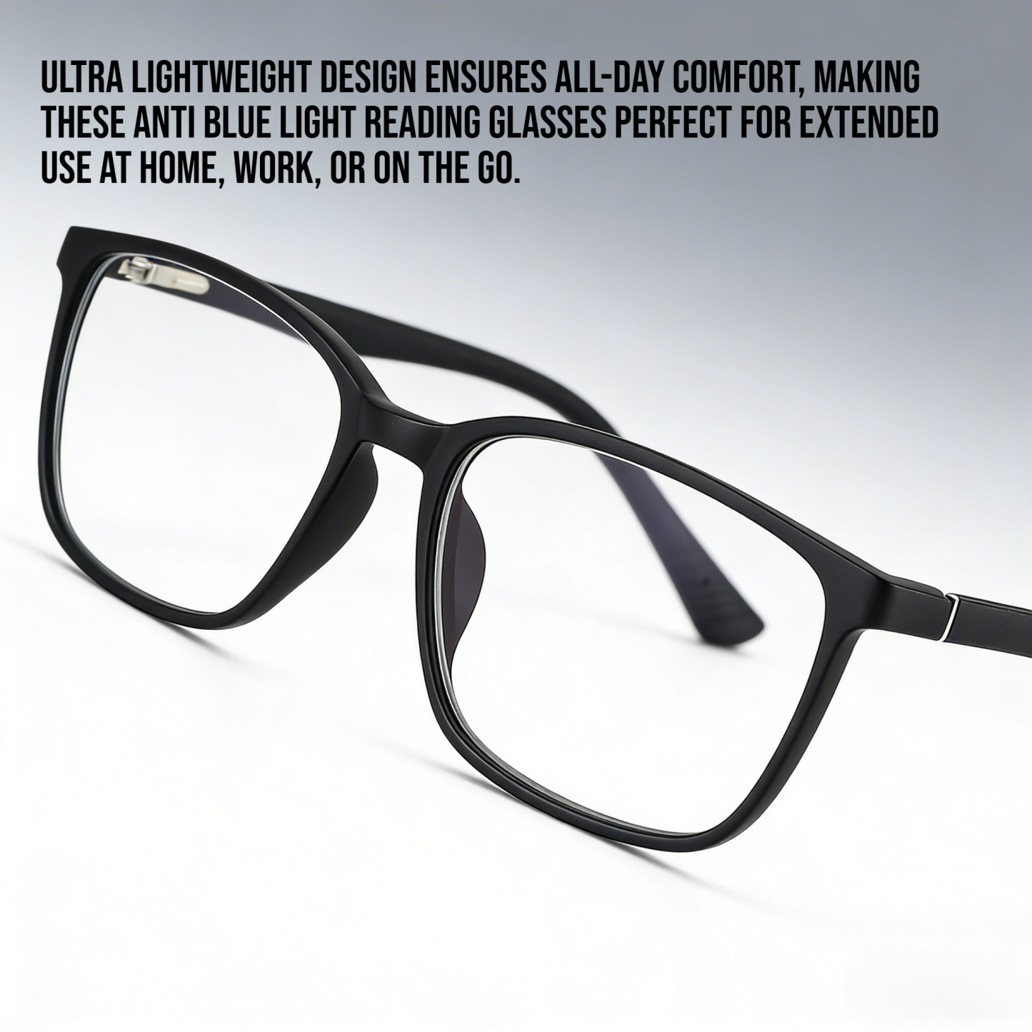 Ultra light anti blue light reading glasses for men and women