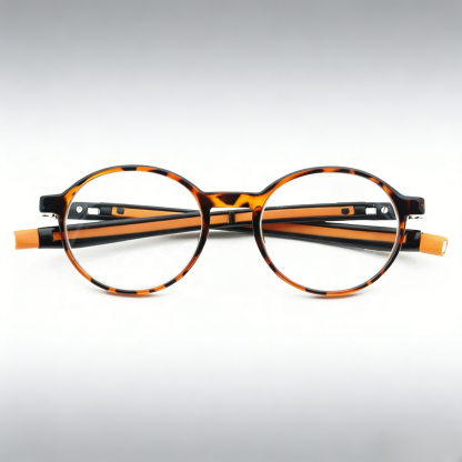 Can hang neck long silicone strap reading glasses