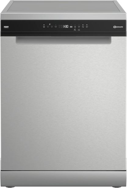 Bauknecht B7F HP43 XA Freistehender Geschirrspüler/ 60 CM/ 15 Maßgedecke/PowerClean Pro-Effektive Hochdruckdüsen/Natural Dry-Automatische Türoffnung-Bessere Trocknung/Maxi Space-Mehr Innenraum