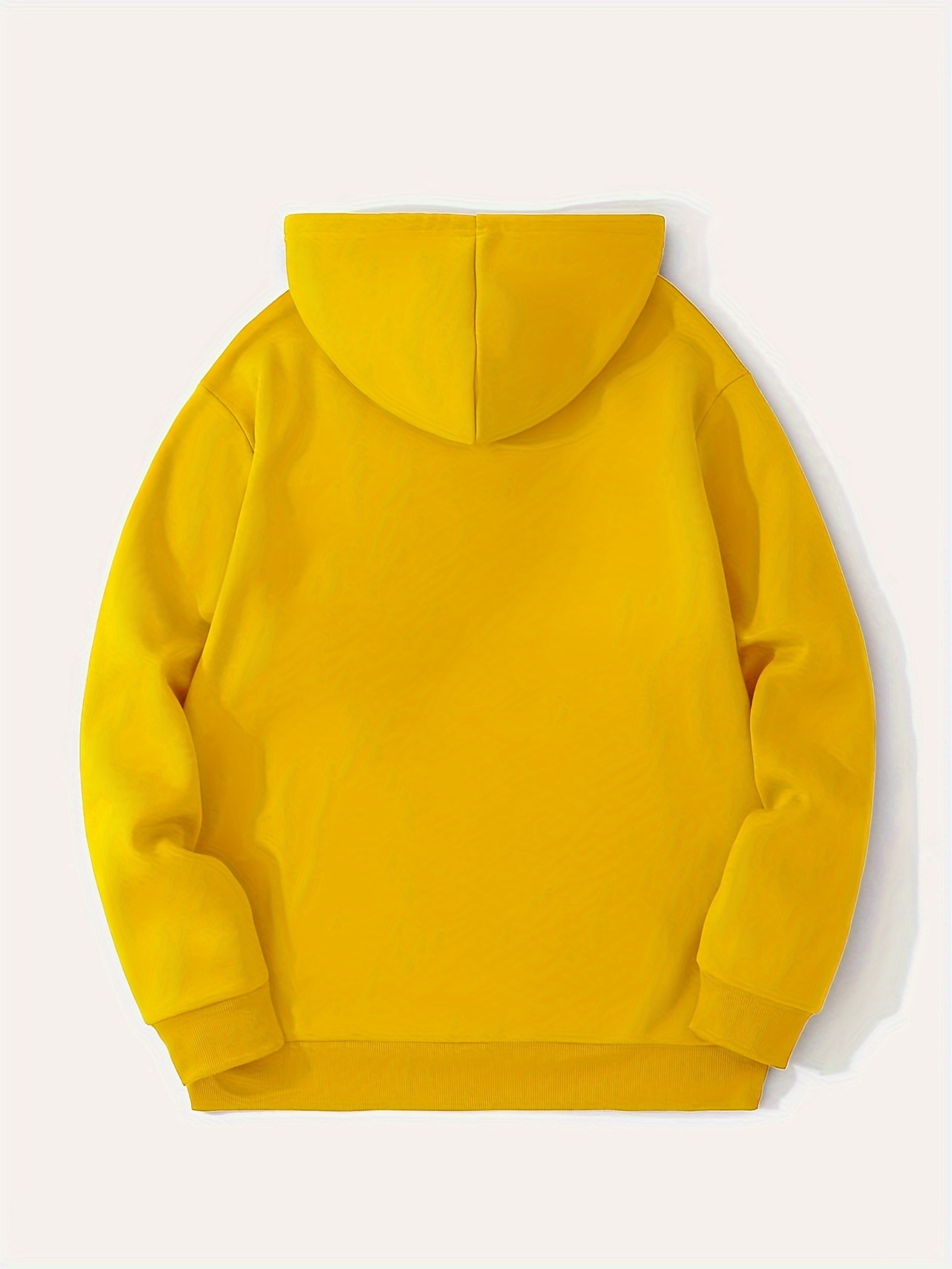 mens casual solid basic hooded sweatshirt streetwear for winter fall as gifts details 21