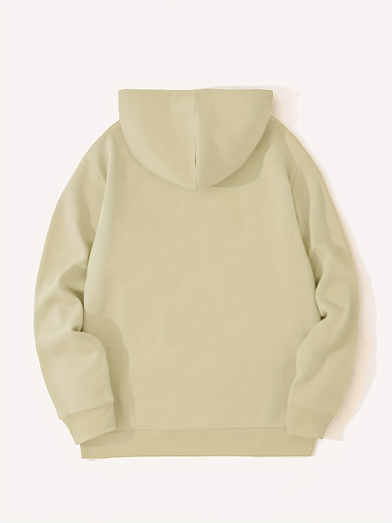 mens casual solid basic hooded sweatshirt streetwear for winter fall as gifts details 6