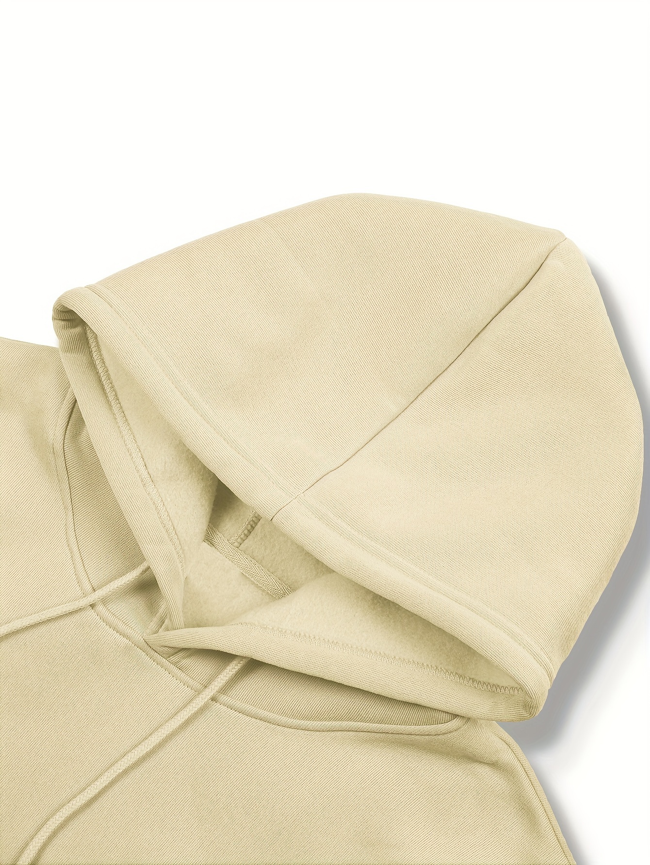 mens casual solid basic hooded sweatshirt streetwear for winter fall as gifts details 7