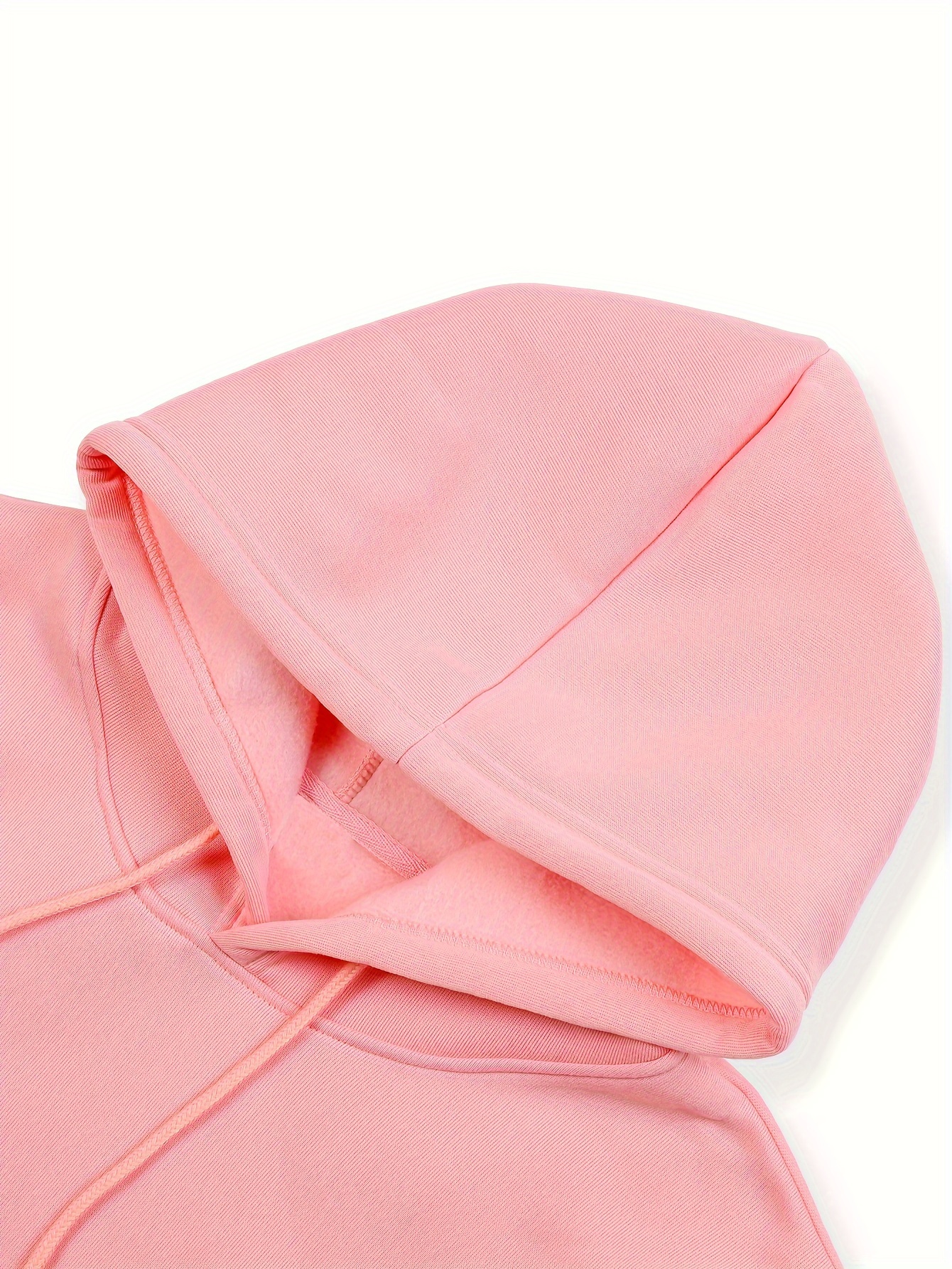mens casual solid basic hooded sweatshirt streetwear for winter fall as gifts details 2