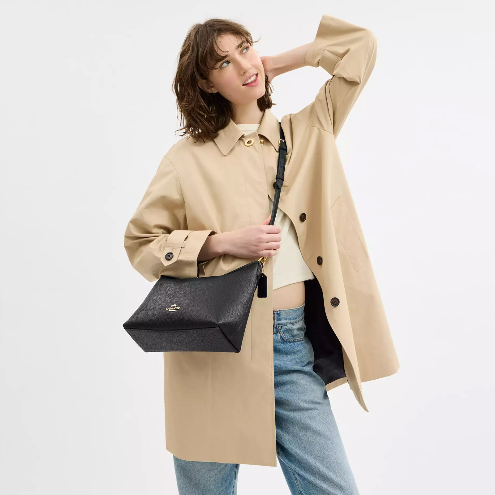 Laurel Shoulder Bag Black