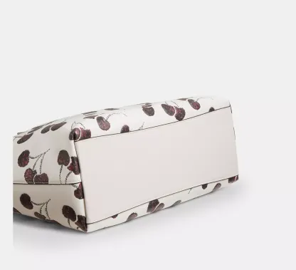 Station Tote Bag With Cherry Print