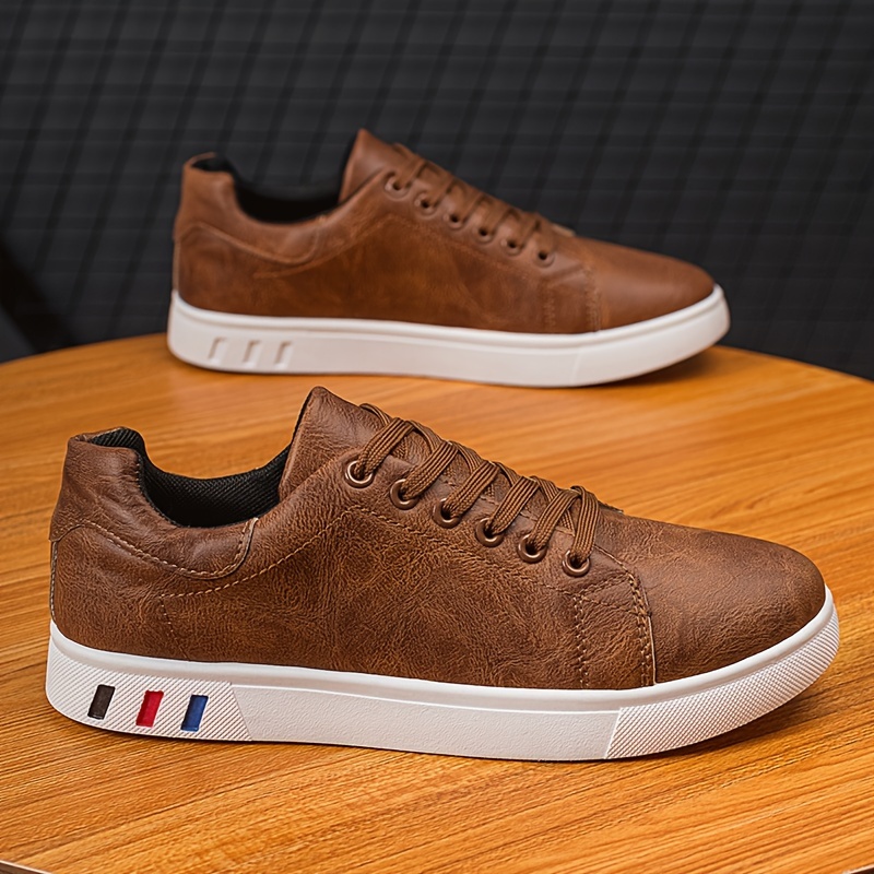 Men's shoes spring new casual oversized men's sports flat sole shoes trend versatile work shoes