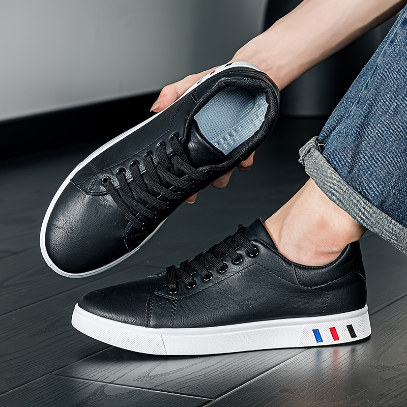 Men's shoes spring new casual oversized men's sports flat sole shoes trend versatile work shoes