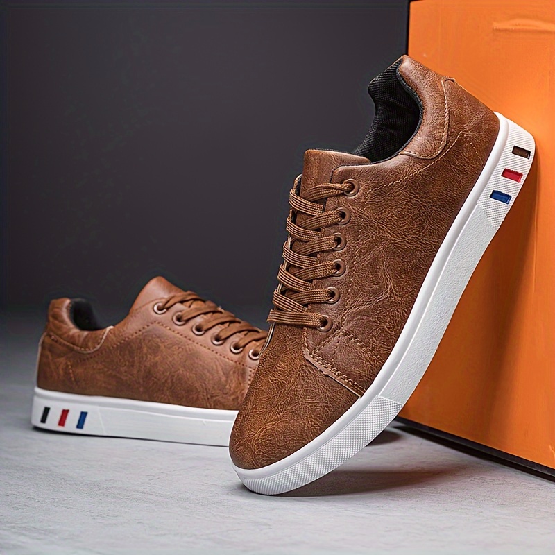 Men's shoes spring new casual oversized men's sports flat sole shoes trend versatile work shoes