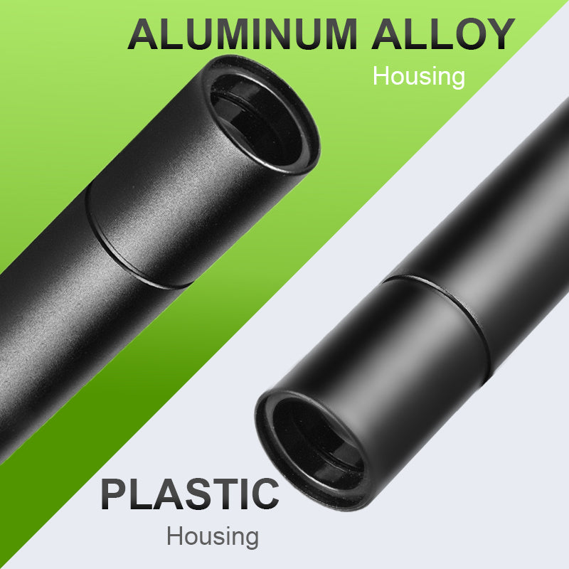 Durable flashlight construction