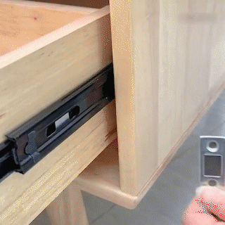 Loose Cabinet Fixed by Magnetic Door Closer