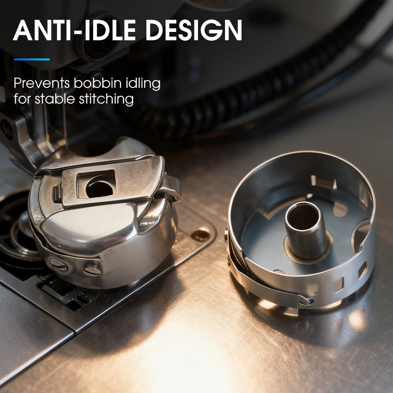 Anti-idling bobbin case demo