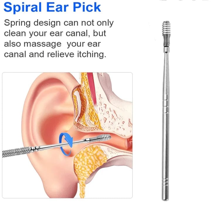 Dual-functional ear picks demo