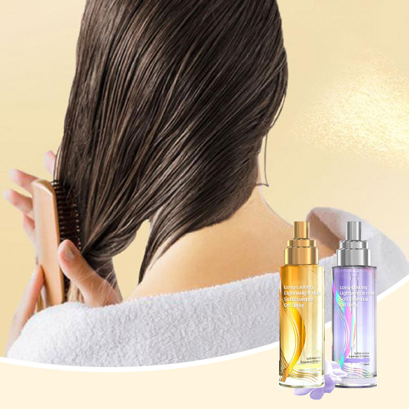 Lightweight Non-Greasy Hair Spray Demo
