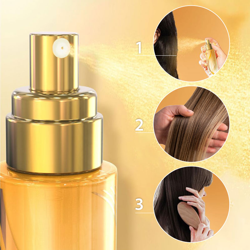Multi-Scene Hair Spray Use Demo