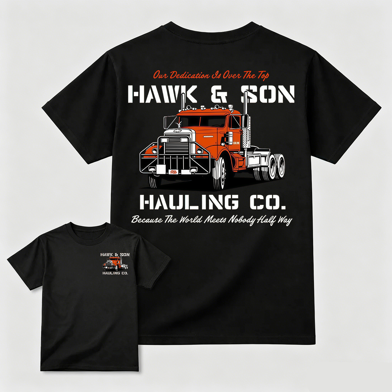 Over The Top Trucker Shirt, Vintage Arm Wrestling Movie TShirt, Classic 80s Graphic Tee, Gift For Truck Drivers, MADE IN USA