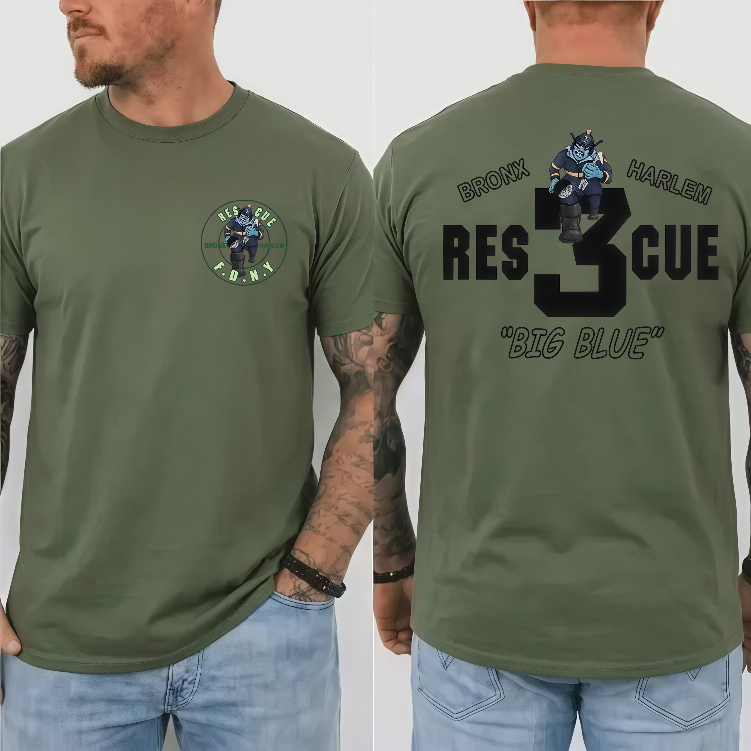 Men's F-R 3 B-H Graphic Print T-Shirt