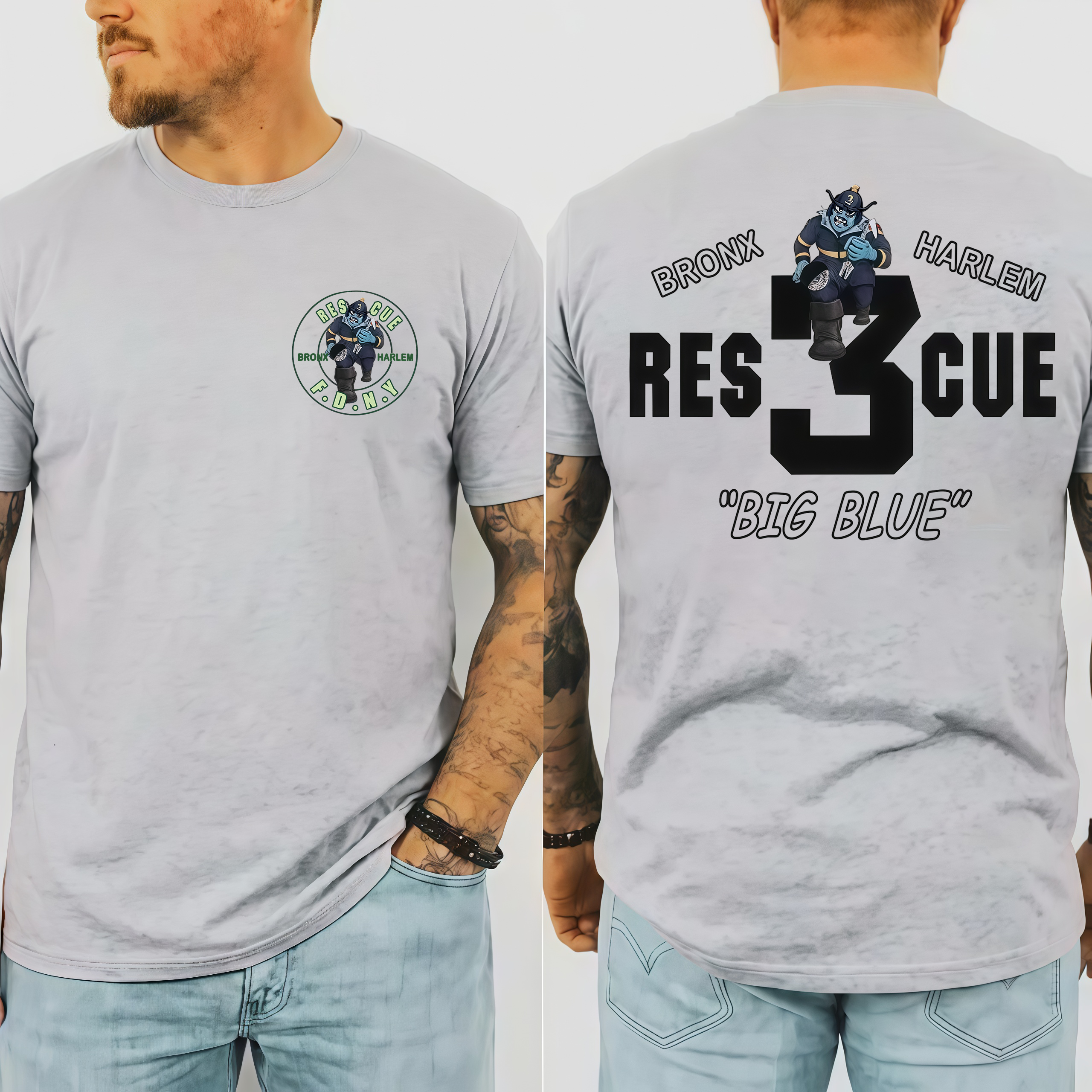 Men's F-R 3 B-H Graphic Print T-Shirt