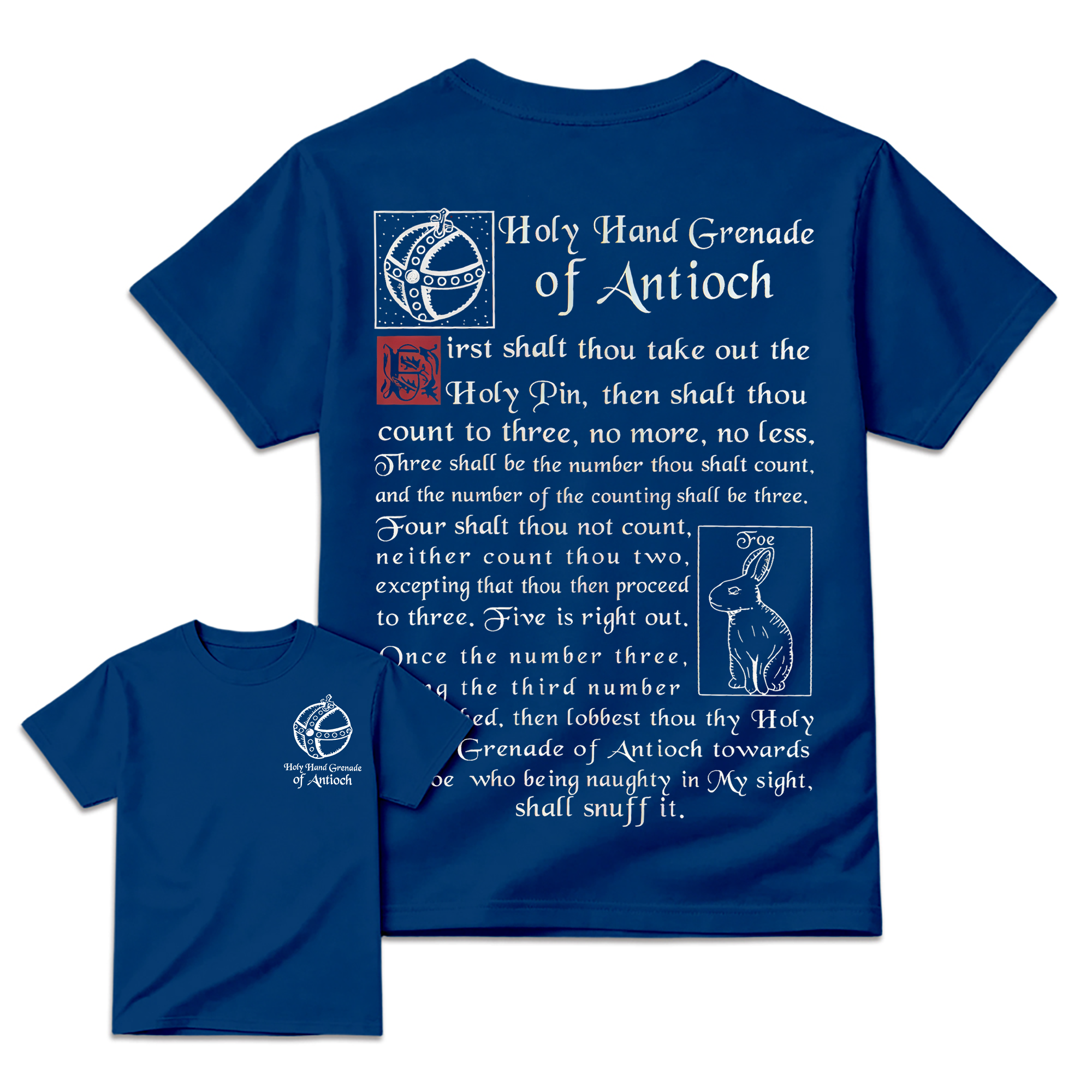"Holy Hand Grenade Of Antioch" Monty Python T-shirt