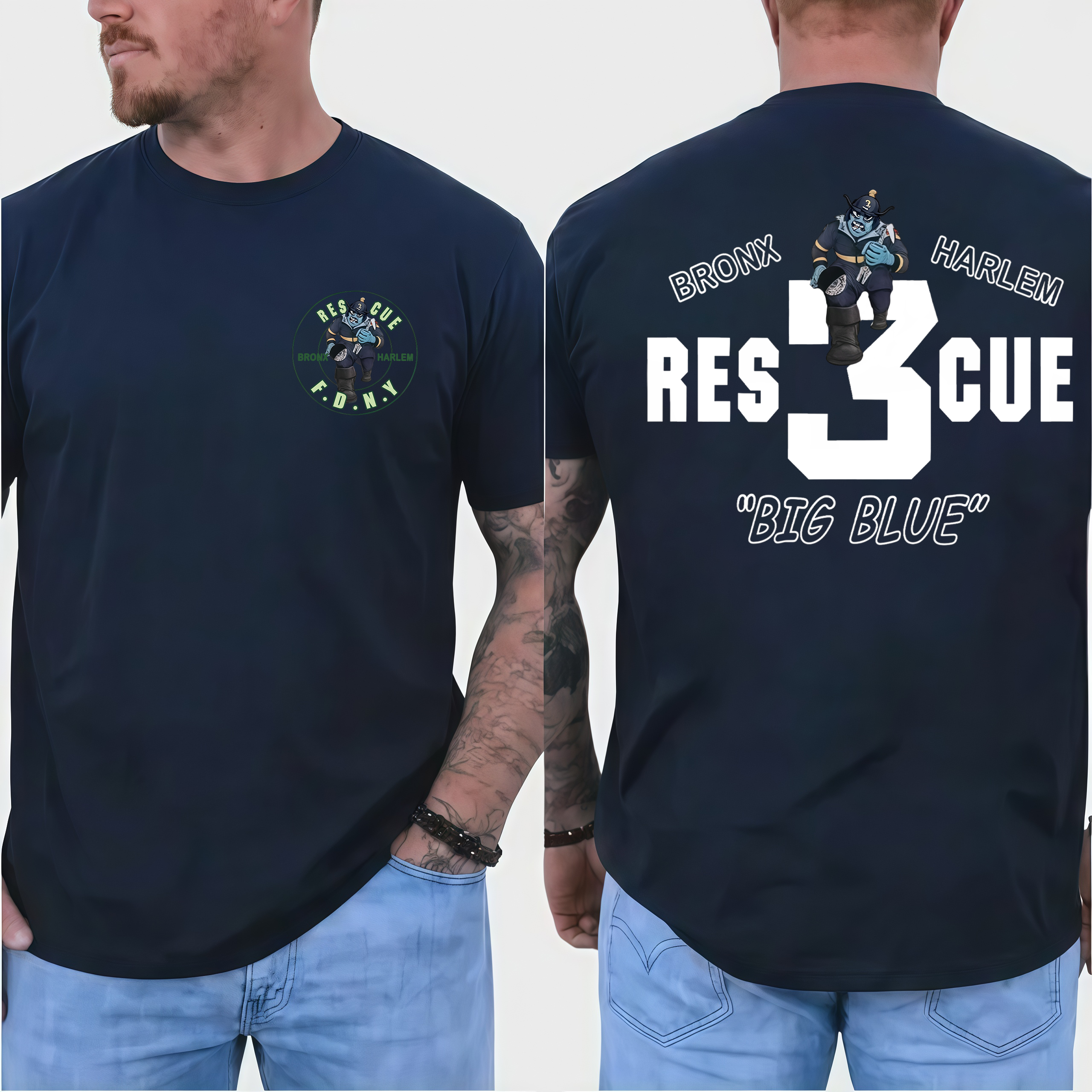 Men's F-R 3 B-H Graphic Print T-Shirt
