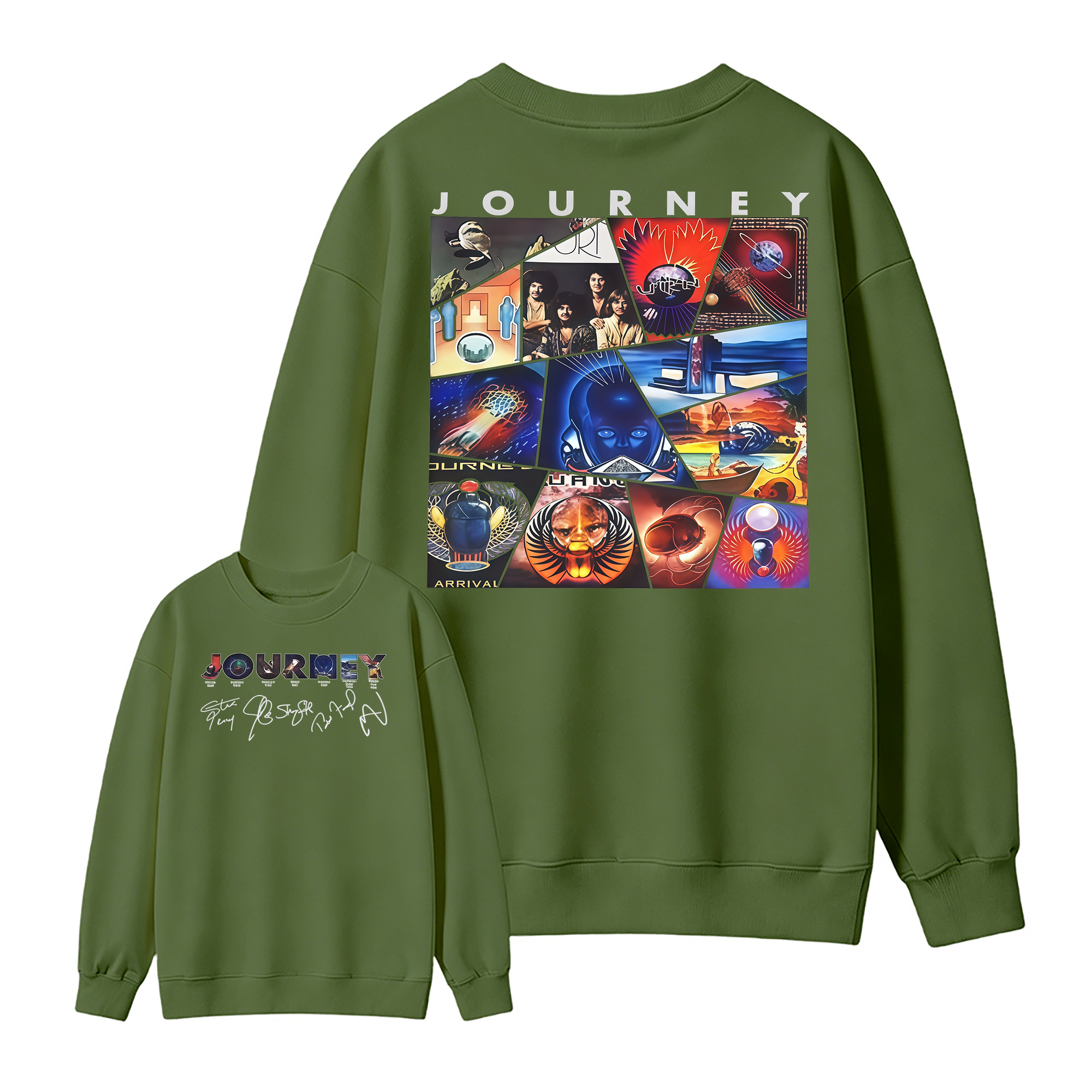 I Beat Anorexia Novelty Graphic Sweatshirt