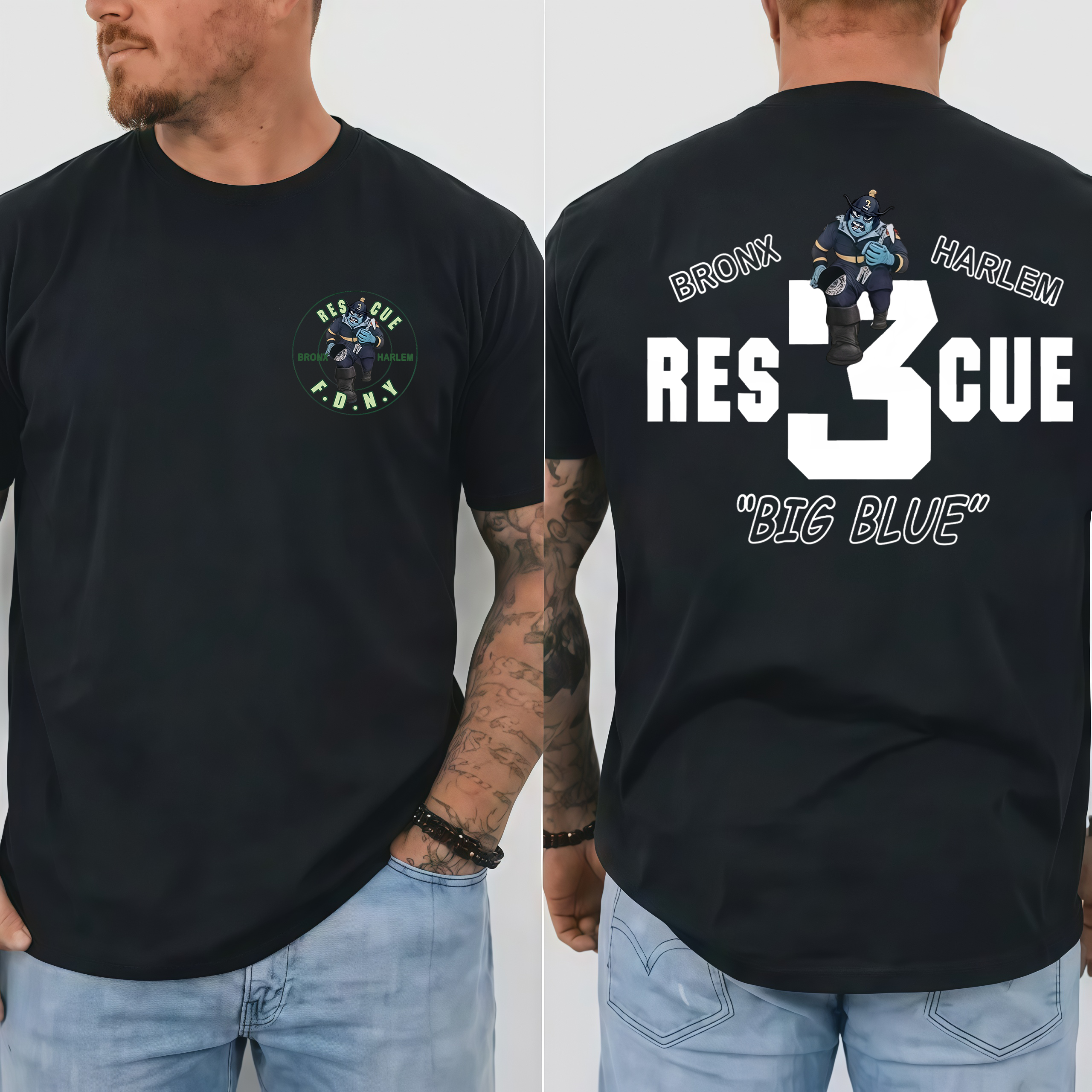 Men's F-R 3 B-H Graphic Print T-Shirt