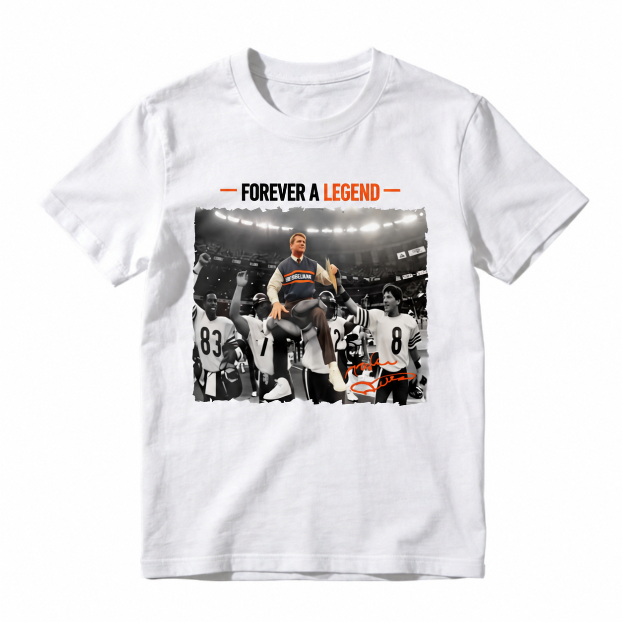 Retro Stadium Victory Art Graphic Tee Unisex Sports Legend Quote T-Shirt