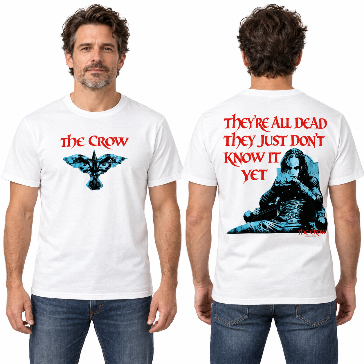 The Crow "They're All Dead They Just Don't Know It Yet" Graphic T-Shirt