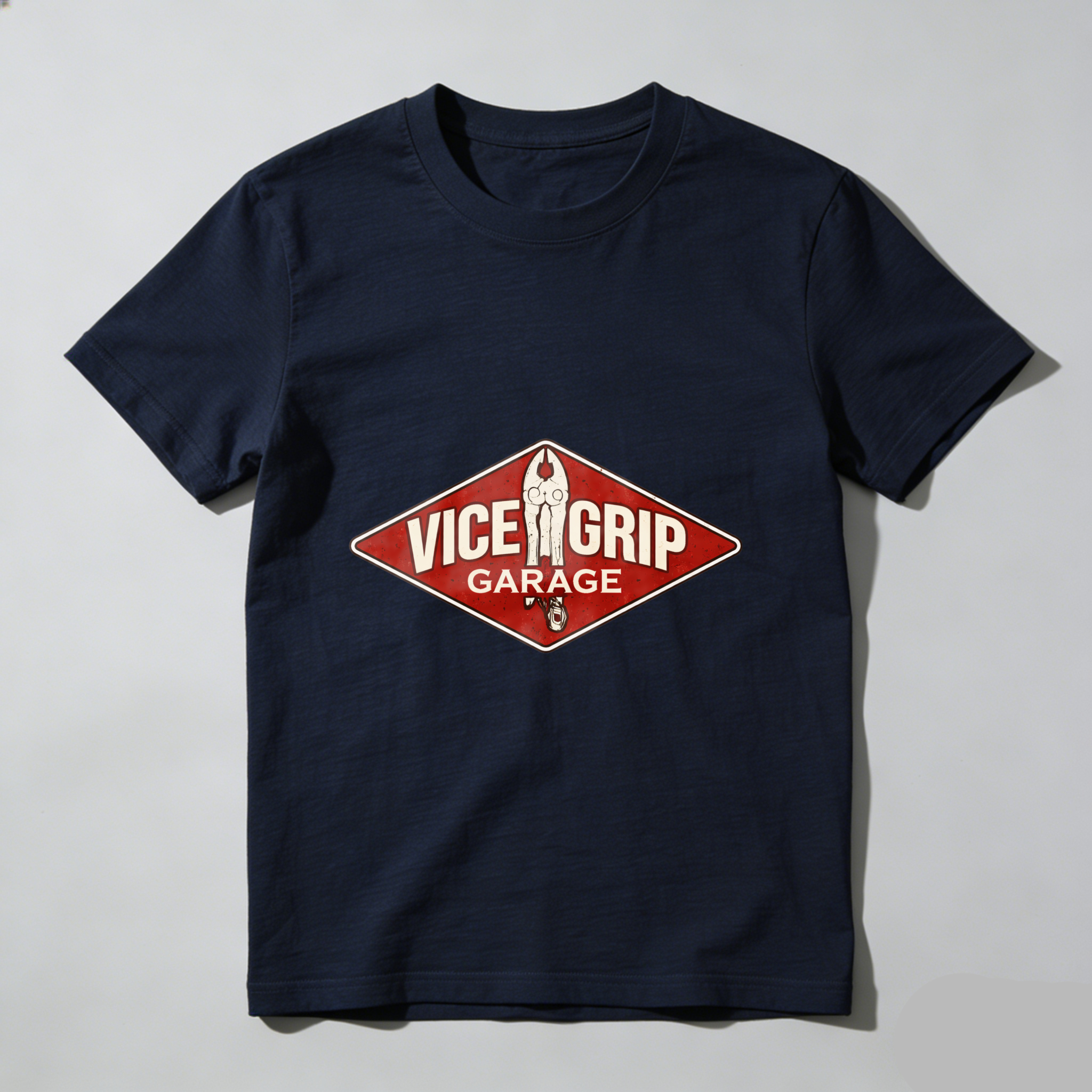 Vice Grip Garage T Shirt Black Men Women Automotive Workshop Mechanic Tool Logo Graphic Tee